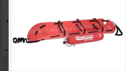 Emergency evacuation sled/ stretcher