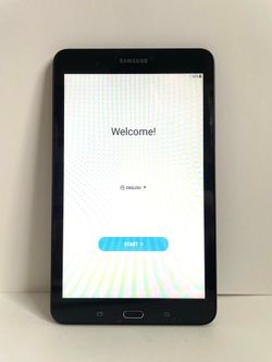 Samsung Galaxy Tab E SM-T377P 16GB Wi-Fi LTE Sprint Tablet (Black) 8 Inch Screen