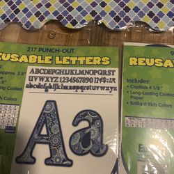 Reusable letters and Borders 