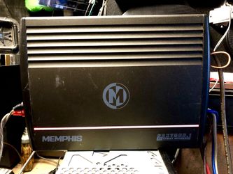 Memphis Audio SRX750D.1 Street Reference mono subwoofer amplifier — 750 watts RMS x 1 at 2 ohms
