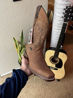 Justin Western boots(NEW)
