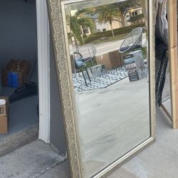 Large gold Mirror