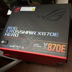 X870e Rog Crosshair Hero