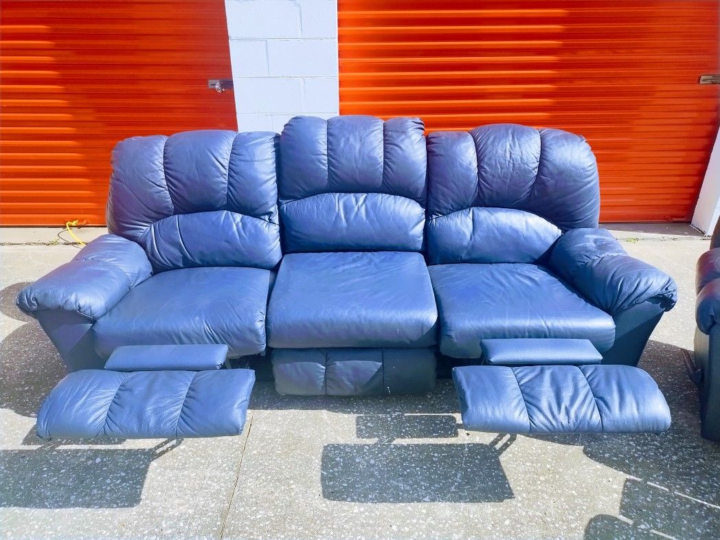 Leather Sofa Recliner 