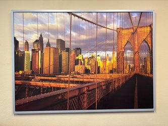 Brooklyn Bridge NYC Framed Photo Print