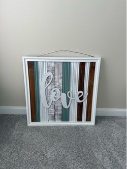 Love Wood Painting (NEED GONE)