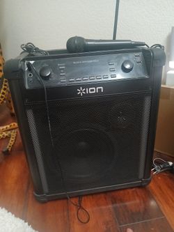 Blue Rockstar max ion karaoke  used once