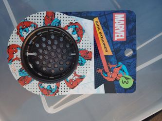 Spider man strainer for sink