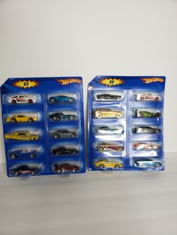 2007 Hot Wheels 12 Car Packs