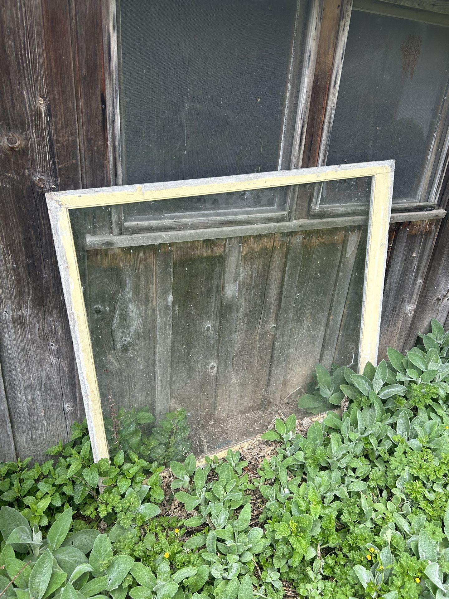 Farm Window With Glass