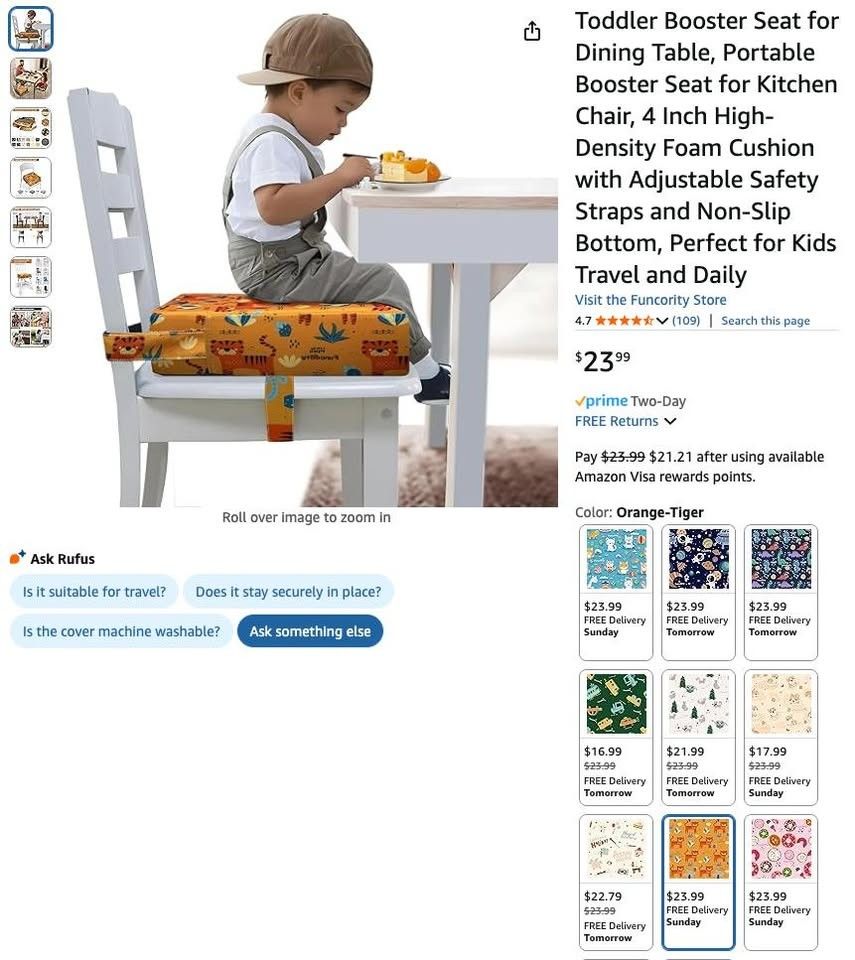 Baby Booster Seat