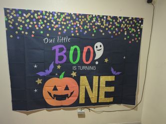 Halloween Birthday Banner 
