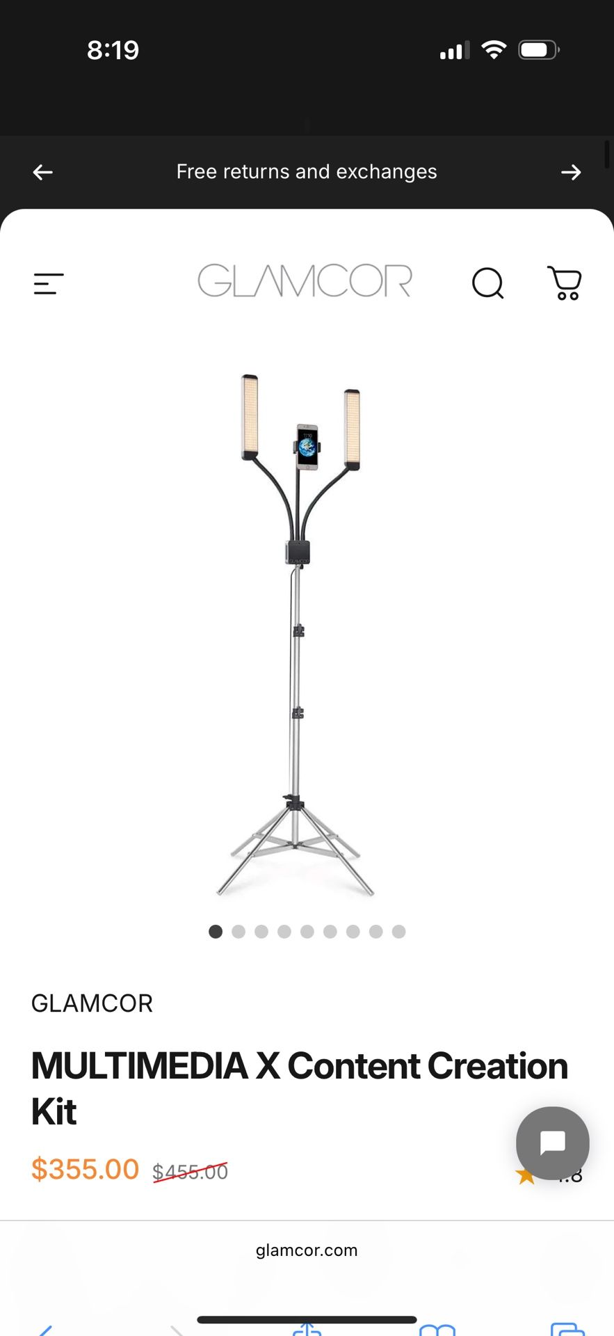 Glamcor Multimedia X Content Creation Kit.