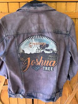 Men's Vintage Guess Jean Jacket "Joshua Tree"-Small