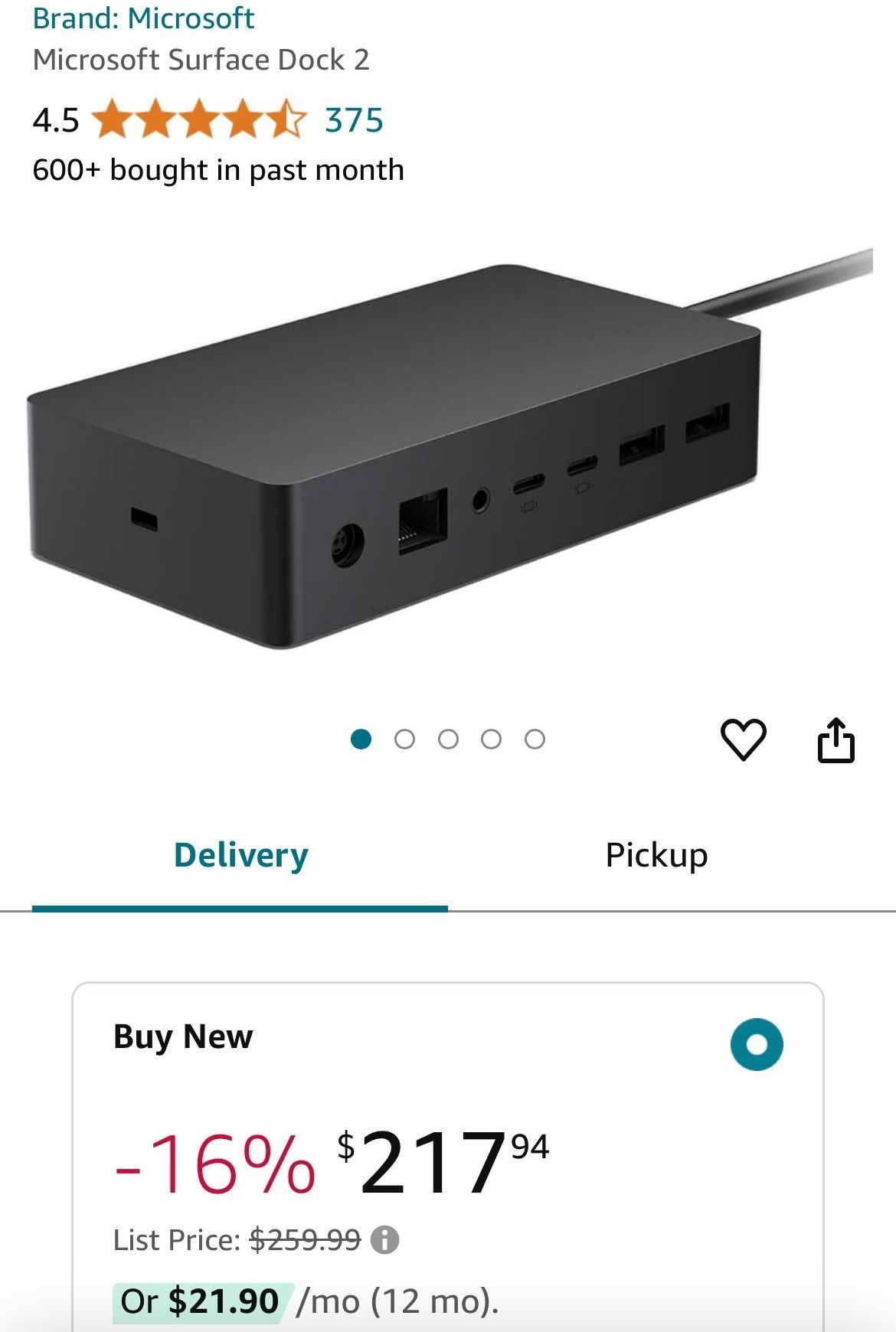 Microsoft Surface Dock 2