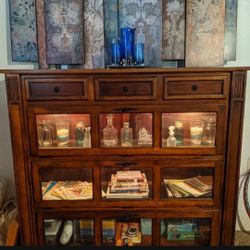 $400 Solid Wood China Cabinet