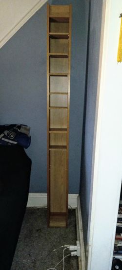 Wooden CD Tower 