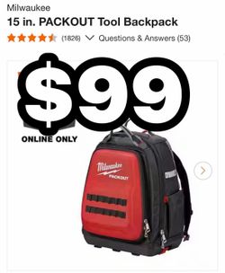Packout backpack