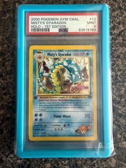 PSA 9 Misty’s Gyarados