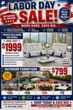 🇺🇸 LABOR DAY FURNITURE SALE! 🇺🇸 🔥 BIG SAVINGS ALL WEEKEND! 🔥