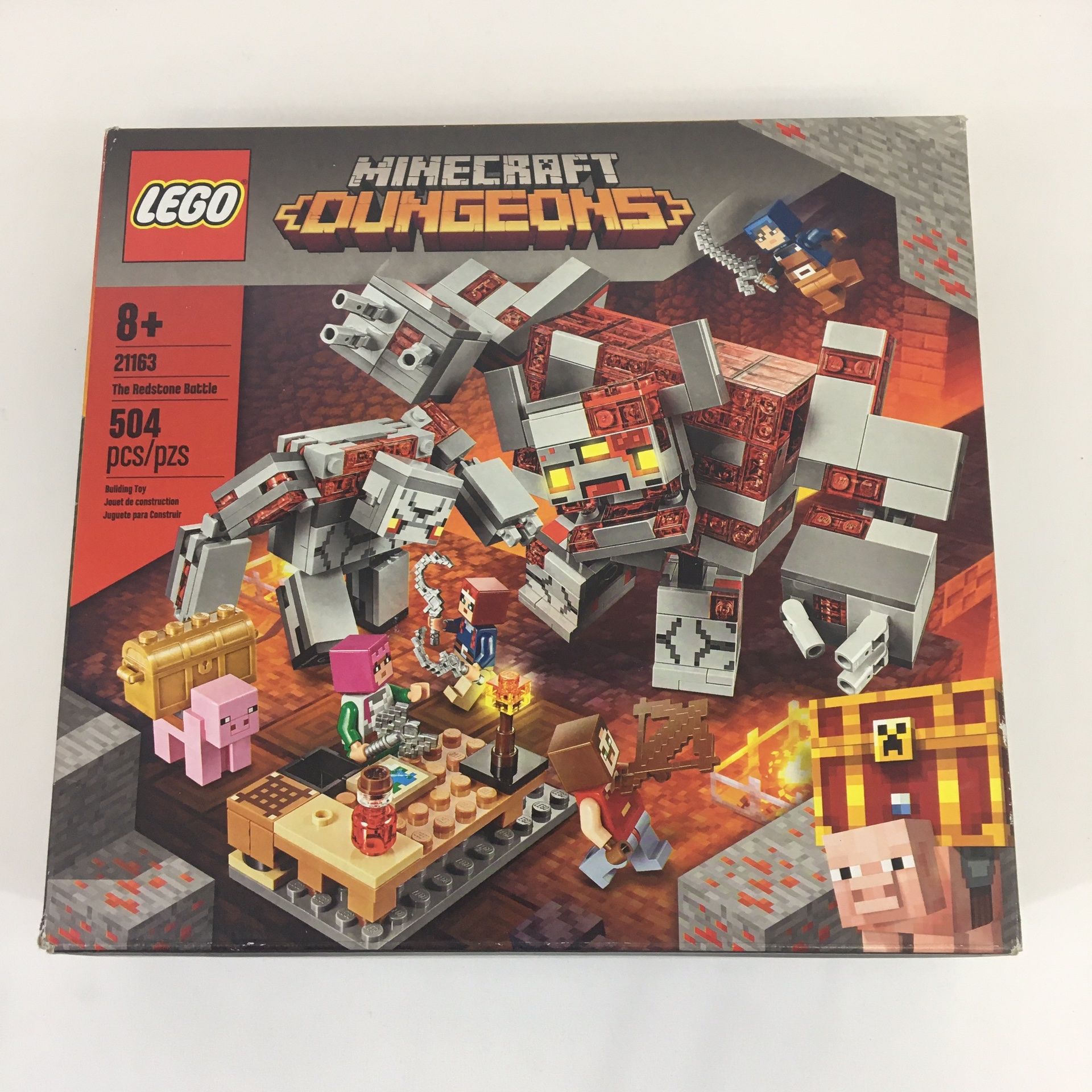 SEALED Lego Minecraft Dungeons Redstone Battle Set 21163 for Sale 