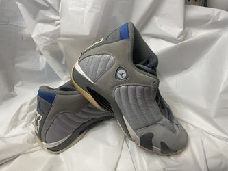 *** Men’s Air Jordan 14 Retro Wolf Grey Size 13***
