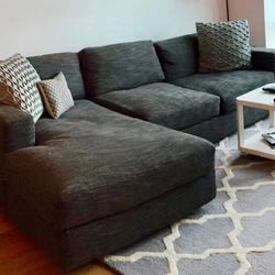 West Elm Urban Sofa With Chaise