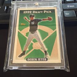 🔥⚾️Topps 1993 Derek Jeter #98 Yankees Draft Pick Baseball Card Base Set