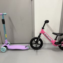 Kids Scooter & Kids Bike