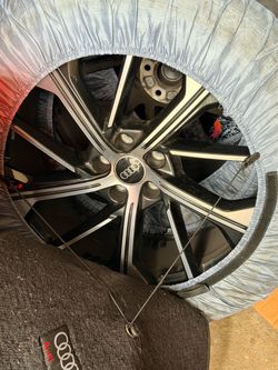 Audi Alloy Wheels with Tires