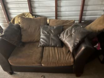 Couch And Loveseat. Good Condition Free
