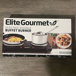 Mobile Electric Double Buffet Stove