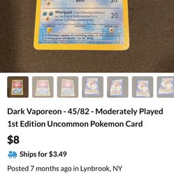 Lot (2) Pokémon Cards