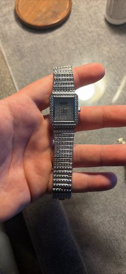 Montres Prestige Crystal Encrusted Watch