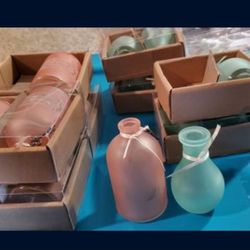 Mini Vases and Flowers 