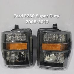 Ford F250 Super Duty 2008-2010 Headlights 