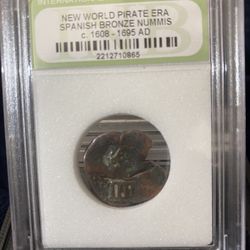 Pirate Era Spanish Bronze Nummis