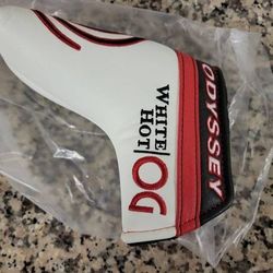 Odyssey White HOT OG Blade putter headcover Mens golf BRAND NEW