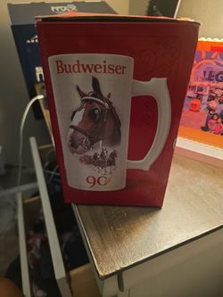 Limited Edition Budweiser Holiday Stein