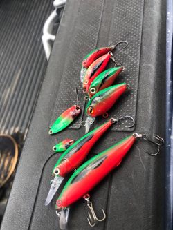 spoons mini crank baits and jerk baits