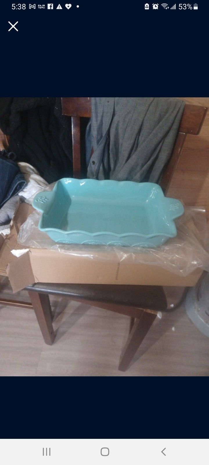 Molde Rectangular Para Horniar Princess House