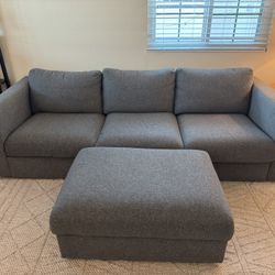 IKEA Vimle Couch With Storage Ottoman $400 OBO