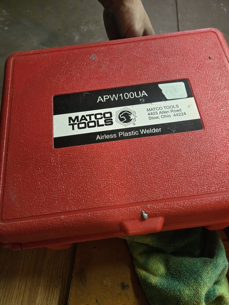 Matco Airless Plastic Welder