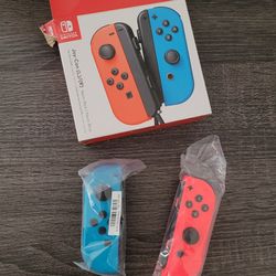 Nintendo Switch Joycon blue/red (Never Used)