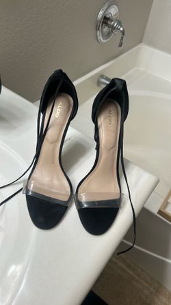 Black Aldo heels