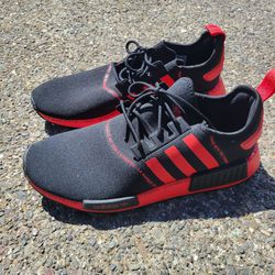 Adidas NMD_R1 Black Vivid Red (13)