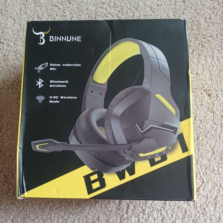 BINNUNE Wireless Gaming Headset