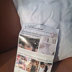 White Cocktail Table Cloths