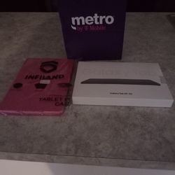11" Samsung Tablet With Brand New Case...