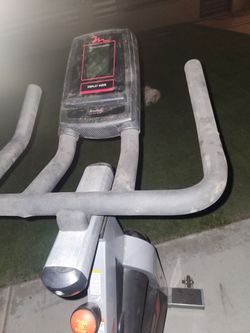 Indoor bike.